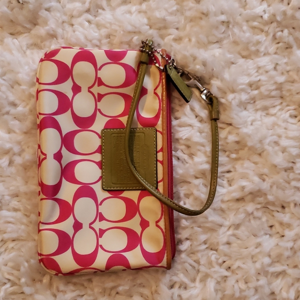 Coach wristlet